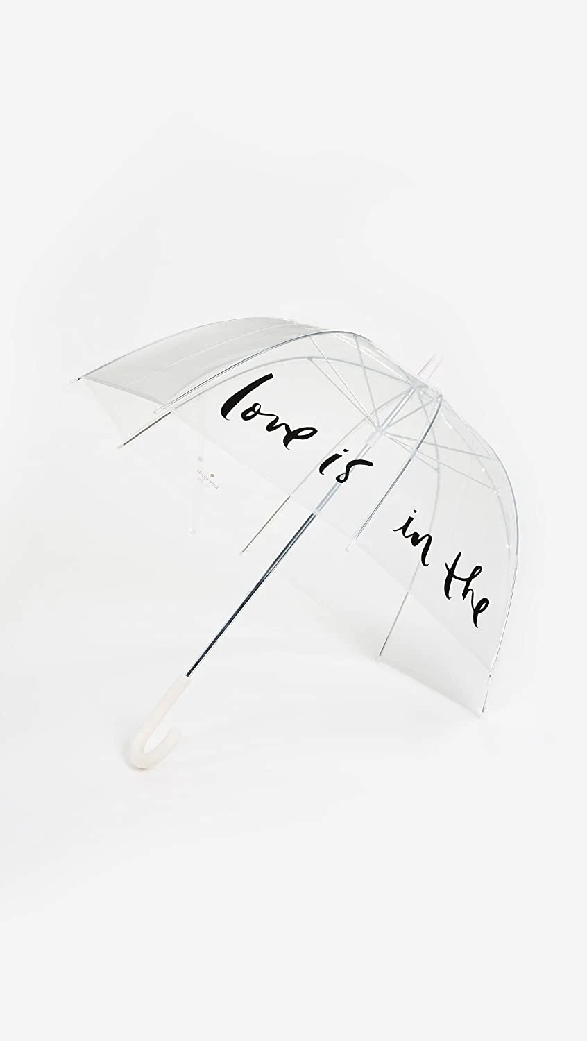 Clear Bubble Umbrella Party Thyme -Pop-up Stick Canopy, Sun/Rain Travel-Large Dome Umbrella, Love Is in The Air